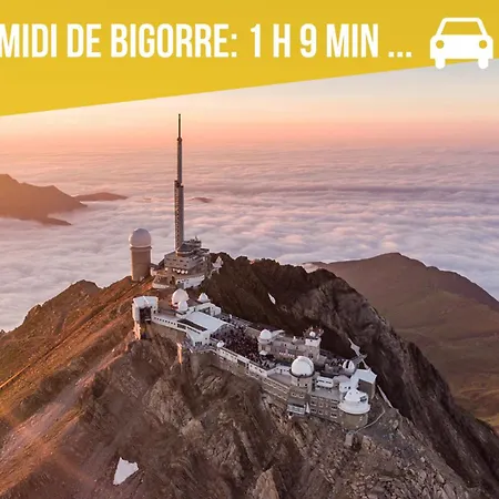 Lejlighed Cote Pyrenees - 9 Min Des Sanctuaires - Moderne & Equipe - Jusqu'a 4 Couchages